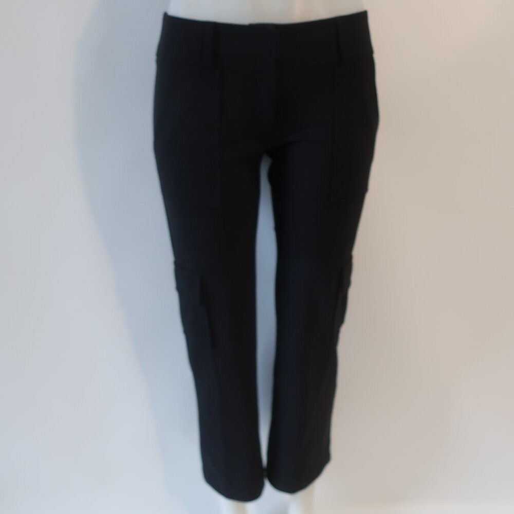 Womens Ameliora Black Cargo Pants 2